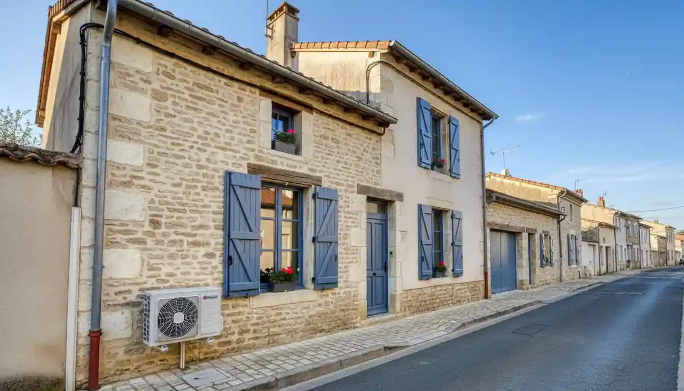 Installation pompe à chaleur à Bias