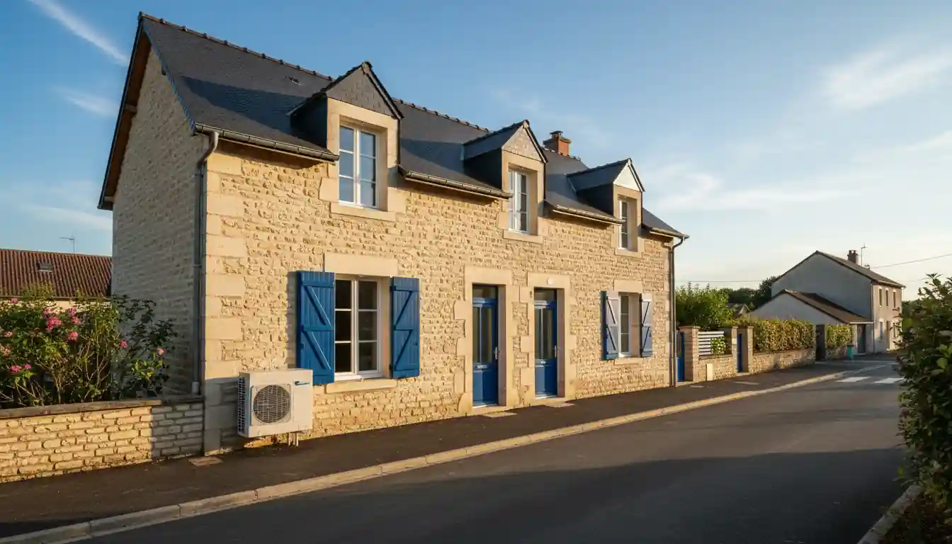 Installation pompe à chaleur à Boé