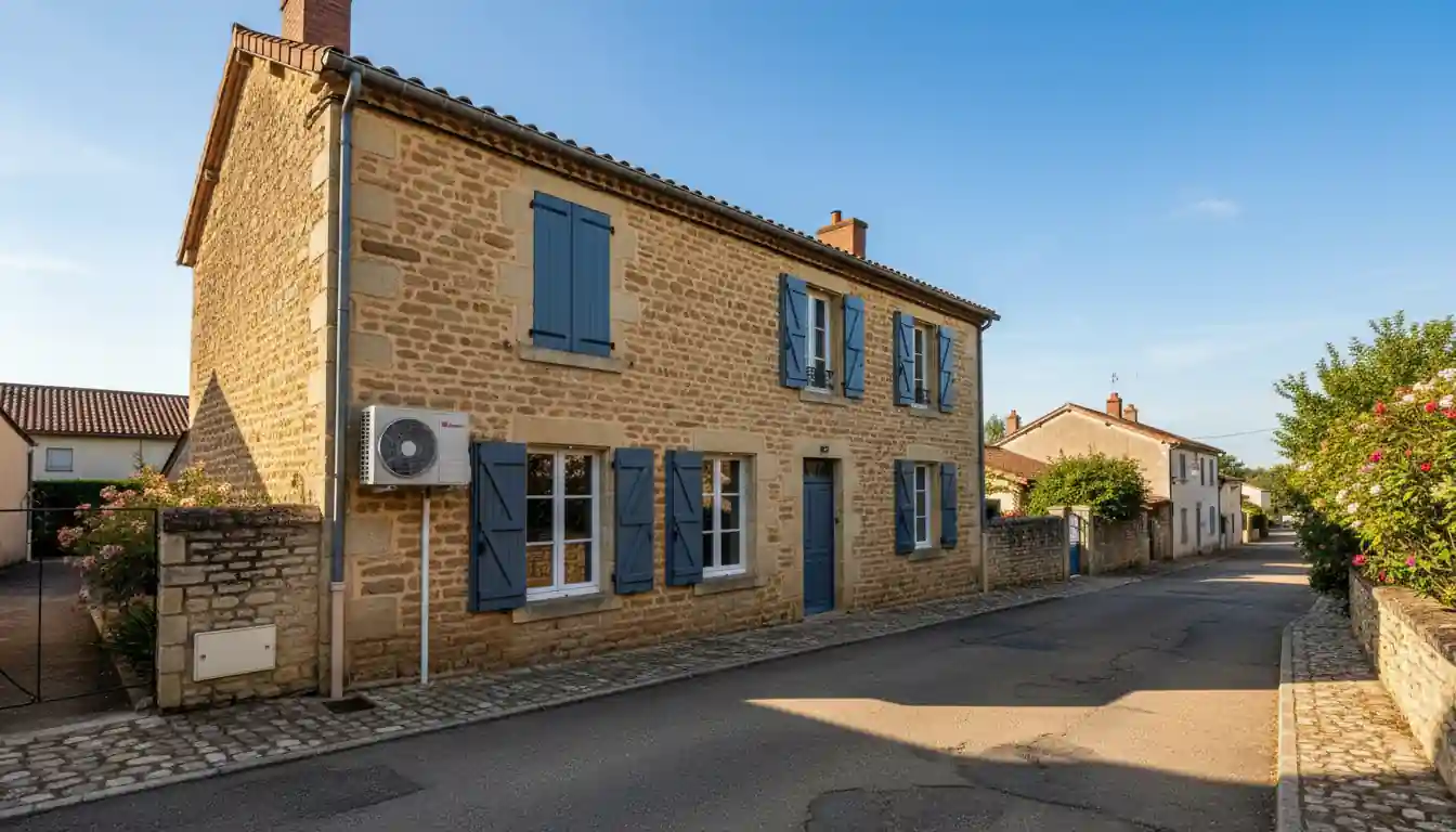 Installation pompe à chaleur à Castelnaud-de-Gratecambe