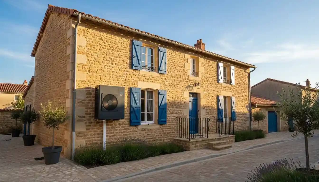 Installation pompe à chaleur à Caudecoste